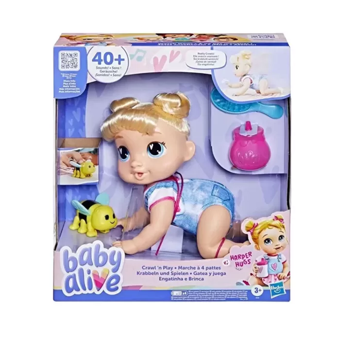 F9709 Baby Alive Emekleyen Bebeğim +3 Yaş