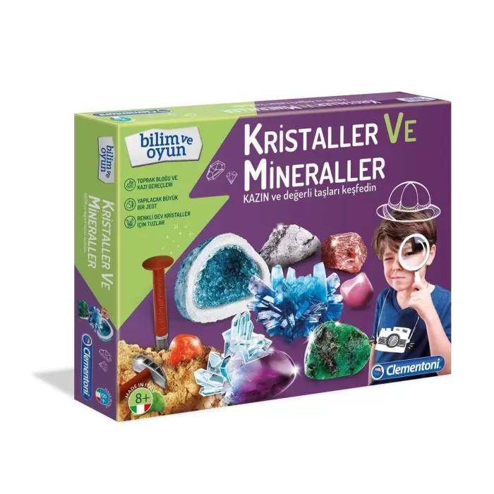 64964 Mineraller Ve Kristaller - Bilim Ve Oyun +8 Yaş