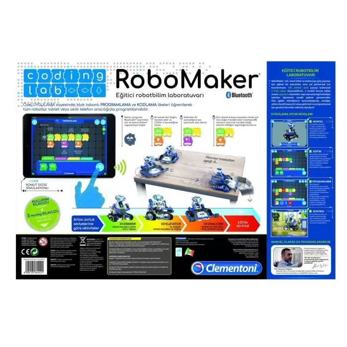 64442 Robomaker Start Kodlama - Eğitici Robotbilim Laboratuvarı +8 Yaş