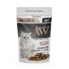 Animal World Pounch Sterilised Jöleli Parça Sığır Etli Kısırlaştırılmış Kedi Yaş Mama 80gr