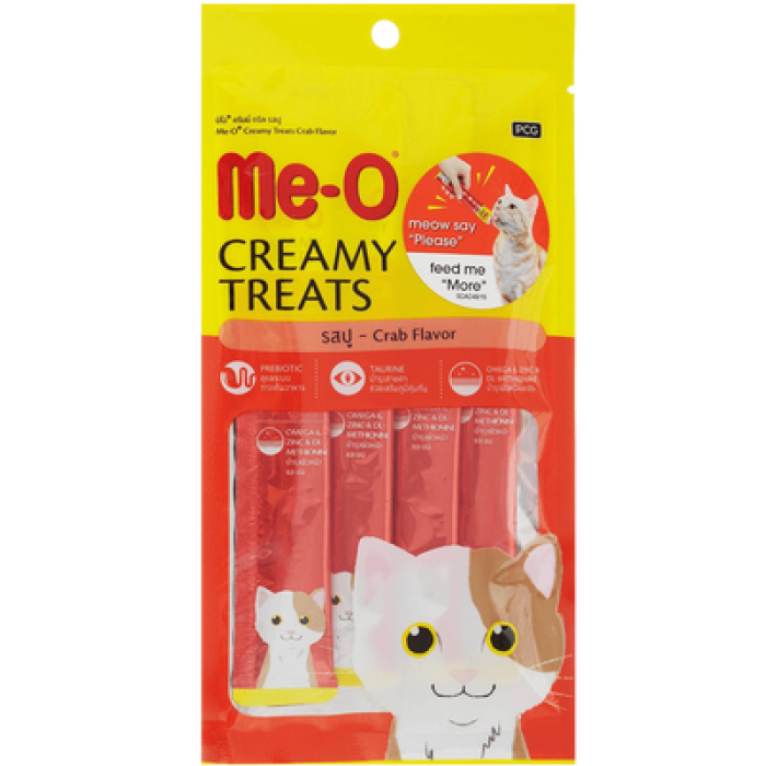 Me-O Somonlu Ek Besin ve Kedi Ödülü 4x15gr (60gr)