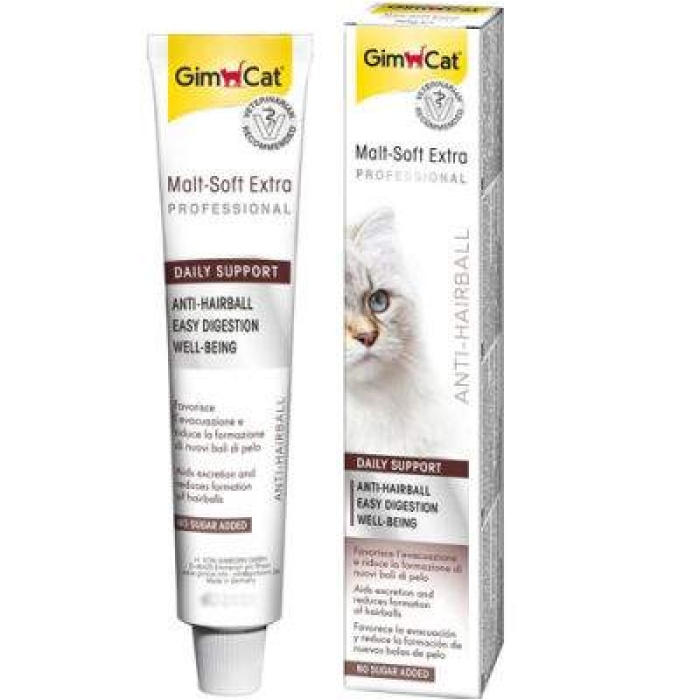 GimCat Malt - Soft - Extra Tüy Yumağı Kontrol Kedi Macunu 20 Gr