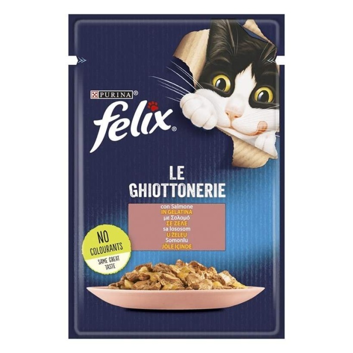 Felix Somonlu Kedi Yaş Mama 85 Gr