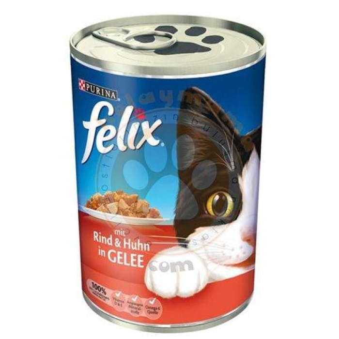 Felix Sığır Etli Kedi Konservesi 400 Gr