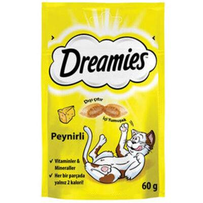 Dreamies With Cheese Peynirli Kedi Ödülü 60 Gr