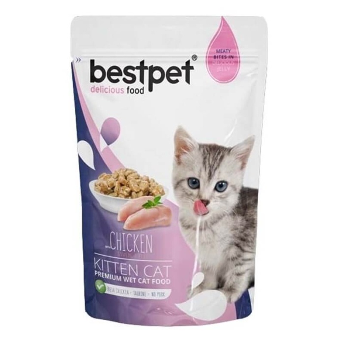 BestPet Tavuklu Yavru Kedi Yaş Maması 85gr