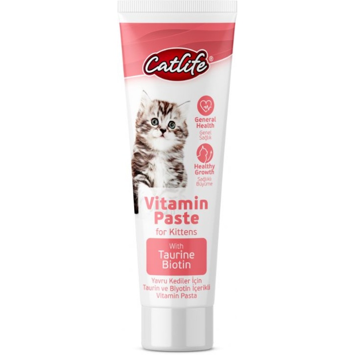 Catlife  Yavru Kediler İçin Vitamin Paste 100ml