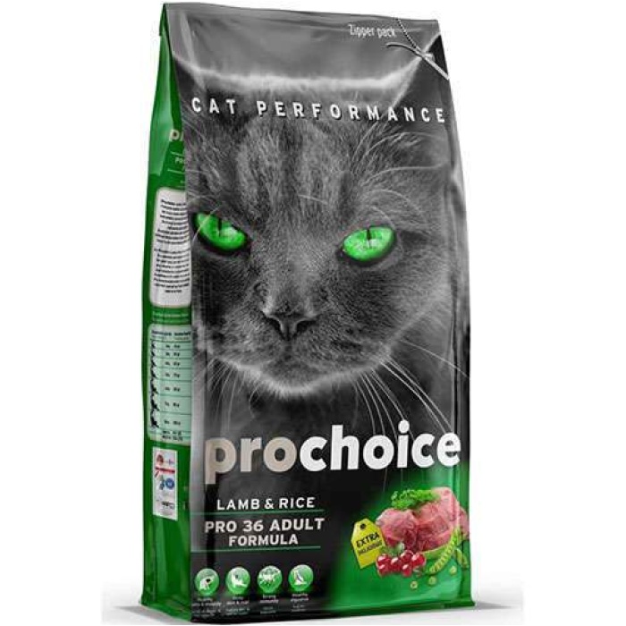 ProChoice Pro36 Lamb Kuzu Etli Kedi Maması 15 Kg