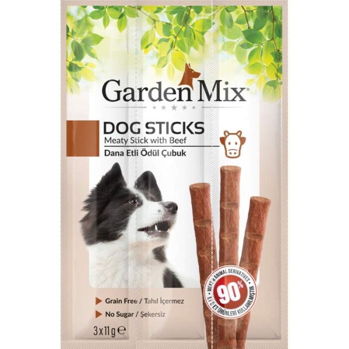 Gardenmix Dana Etli Köpek Stick Ödül 3*11g