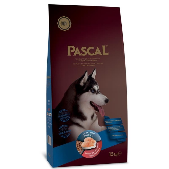 Pascal Somonlu Yetişkin Köpek Maması 15 Kg