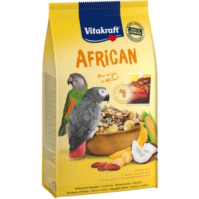 Vitakraft Afrika Papağan Yemi 750 Gr