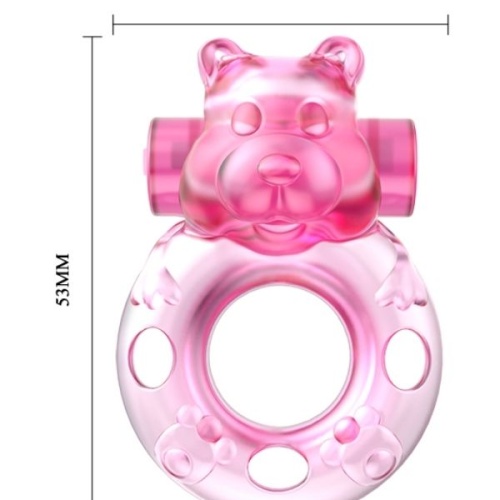 Titreşimli Penis Halkası Sweet Bear