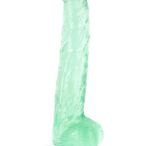 33cm Yeşil Realistik Dildo No:154