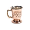 Coppergreat Bakır El İşi Wheel Mug Kırmızı Renk Kupa