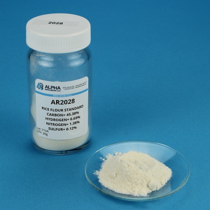 Rice Flour Organic Analytical Standard(C=45.38%, H=6.69%)