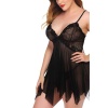 Seksi Siyah Tül Babydoll Gecelik 15500