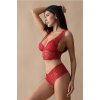 Kırmızı Bralet Dantelli Sütyen Takım 2 Li - 6255