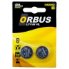 ORBUS CR2032 3 VOLT LİTYUM PARA PİL (2Lİ PAKET FİYATI) (4549)