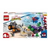 10782 LEGO® Marvel Spidey ve İnanılmaz Arkadaşları - Hulk, Gergedan Kamyona Karşı, 110 parça, +4 yaş