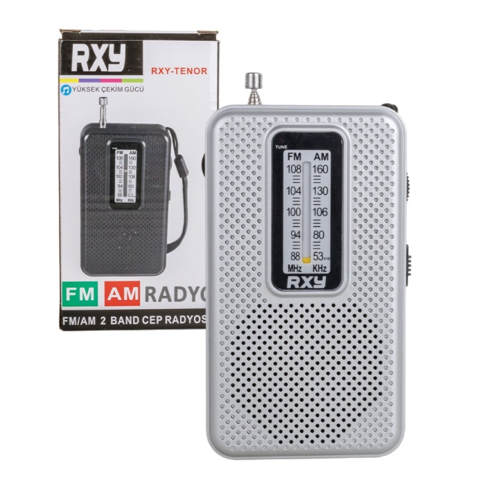 ROXY RXY-TENOR CEP TİPİ MİNİ ANALOG RADYO (4549)