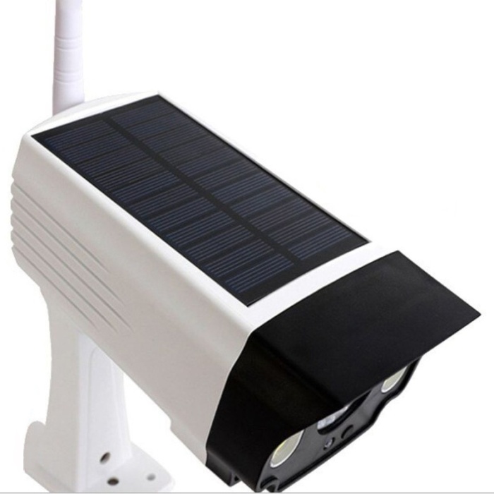 MX-T28 SOLAR 20W LEDLİ PİLLİ MAKET KAMERA (4549)