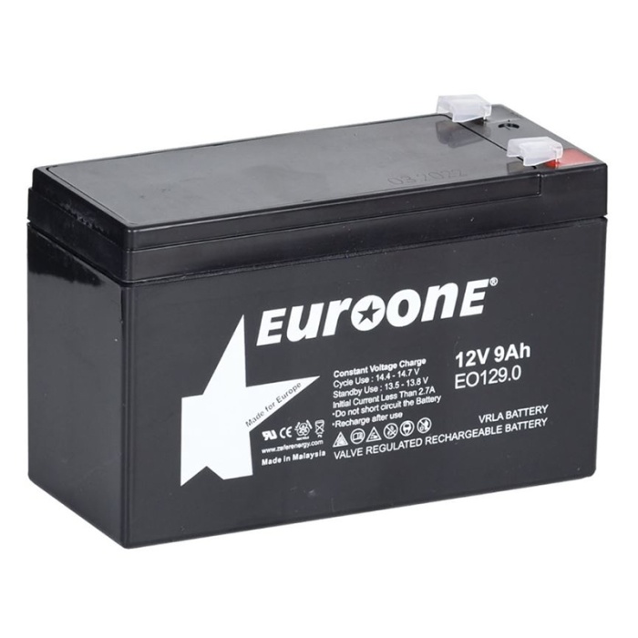 EUROONE EO-1212 12 VOLT - 12 AMPER AKÜ  (151 X 98 X 95 MM) (4549)