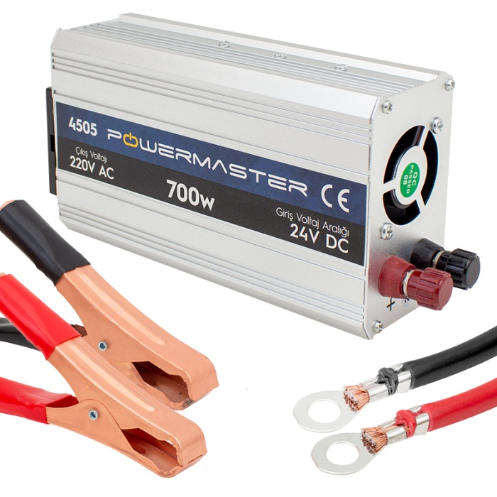 24 VOLT - 700 WATT MODIFIED SINUS INVERTER (4549)