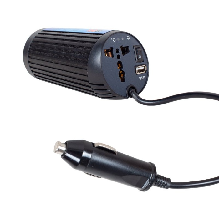 12 VOLT - 150 WATT USBLİ ÇAKMAKTAN ARAÇ POWER INVERTER (4549)