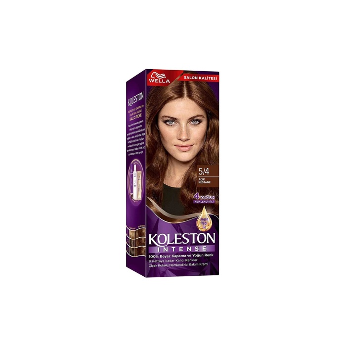 Koleston Intense Saç Boyası 5/4 Açık Kestane - Salon Kalitesi