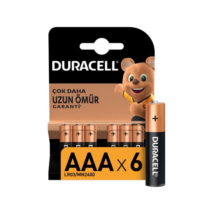 Nessiworld Duracell 6Lı AA Kalem Pil