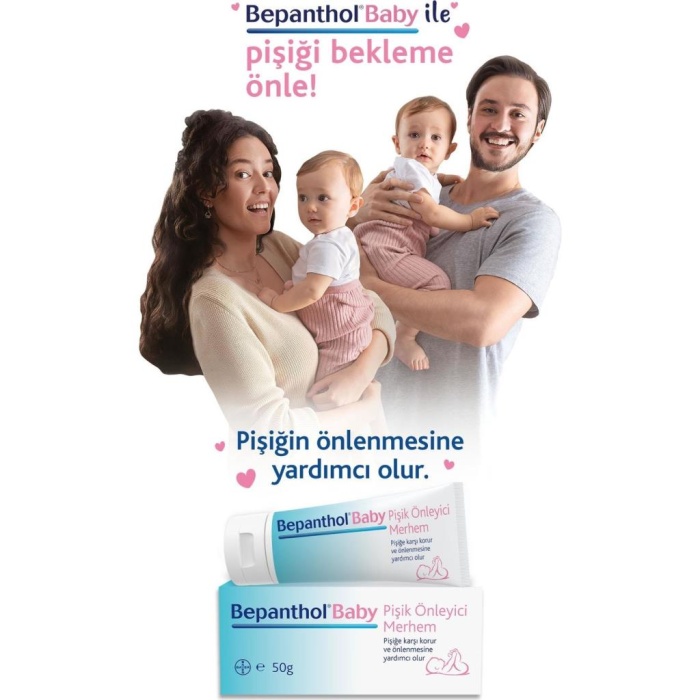 NessiWorld Bepanthol Baby Pişik Önleyici Krem Merhem 50 Gr