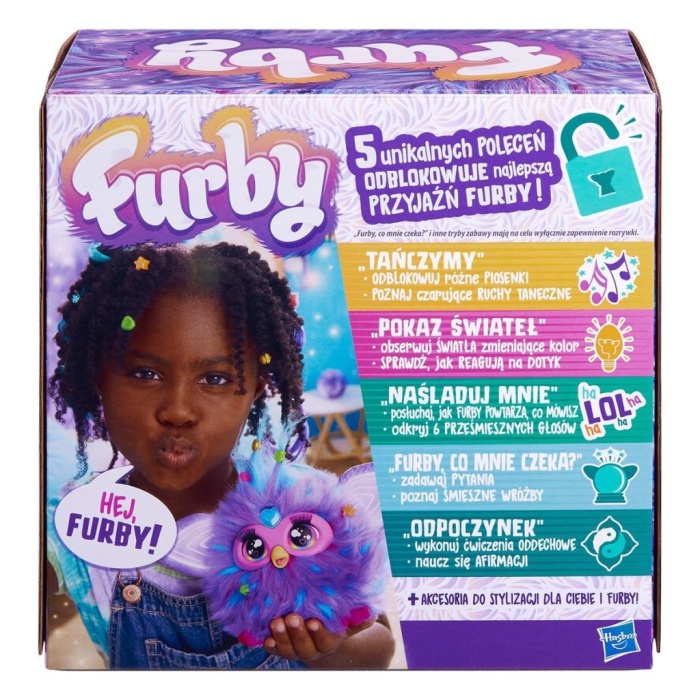 Nessiworld F6743 Furby Mor İnteraktif Peluş