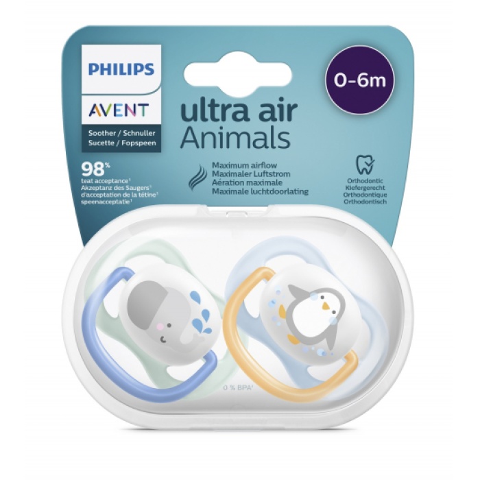 Avent Ultra Air Emzik 0-6 Ay Erkek