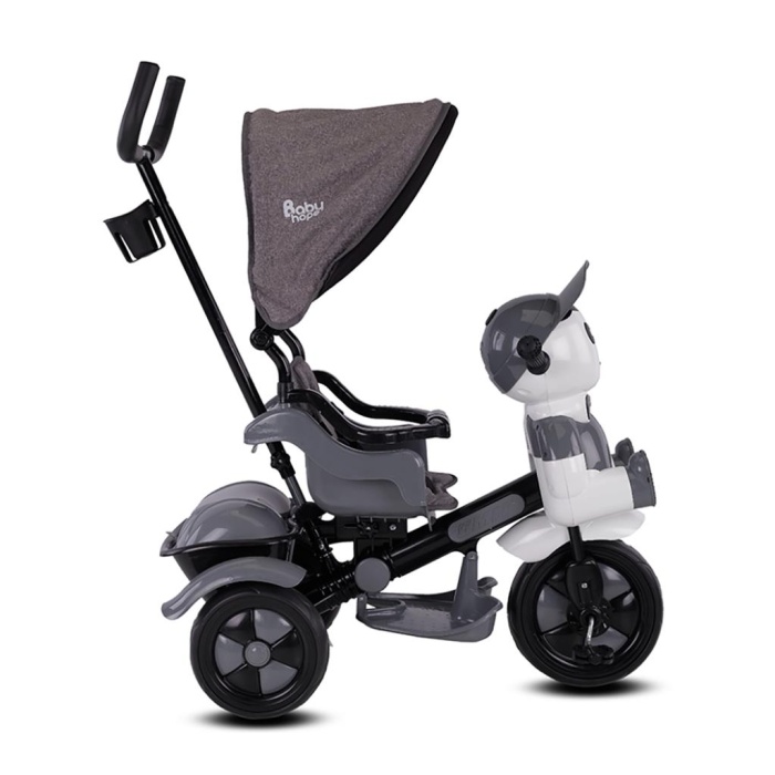 Babyhope 125 Yupi Triycle 3 Tekerli Kontrollü Bisiklet (Gri) Gri