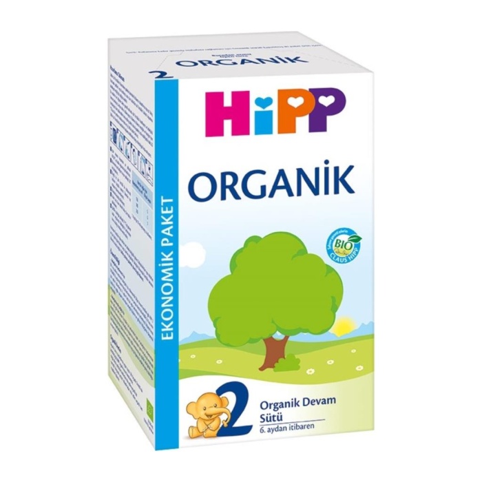 p 2 Organik Devam Sütü 600 Gr