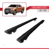 Ford Ranger 2011-2022 Arası ile uyumlu HOOK Model Anahtar Kilitli Ara Atkı Tavan Barı SİYAH