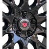 Jant Göbek Arma Vossen Black Sticker 4lü Set