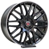 Jant Göbek Arma Vossen Black Sticker 4lü Set