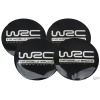 Jant Göbek Arma WRC Black Sticker 4lü Set