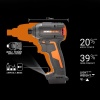 WORX WX265 20Volt 2.0Ah Li-ion Çift Akülü 200Nm Kömürsüz Profesyonel Şarjlı Darbeli Tornavida