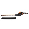 WORX WA0308 WG349E ile Uyumlu 45CM Profesyonel Açı Ayarlı Çit Budama Aparatı, Başlığı