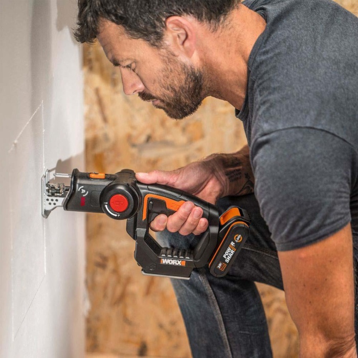 WORX WX550.9 20Volt Profesyonel Dekupaj ve Tilki Kuyruğu Testere (Akü Dahil Değildir)