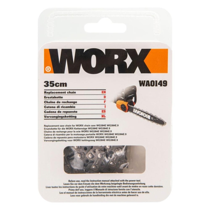 WORX WA0149 35CM 14’’ WG384E Şarjlı Zincirli Testere İçin Yedek Zincir