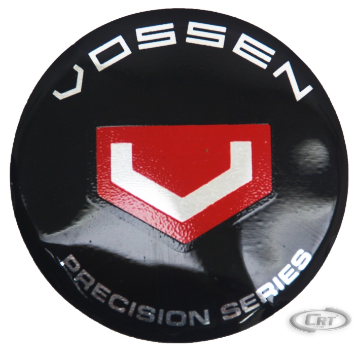 Jant Göbek Arma Vossen Black Sticker 4lü Set