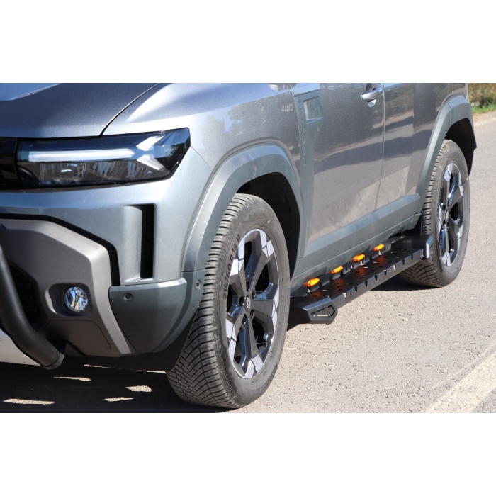 Renault Duster 2024 Model Uyumlu Off-Road Yan Basamak Seti AQM4WD M-30