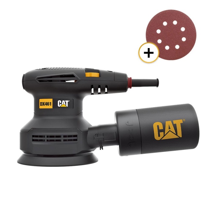 CAT DX461 400Watt 125mm Devir Ayarlı Profesyonel Eksantrik Zımpara