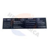 Renault Panel Etiketi 8200195046