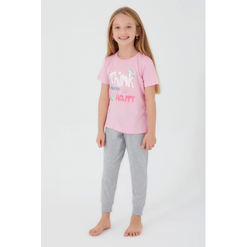 Roly Poly 3083-G Kız Çocuk Garson Pijama Takımı