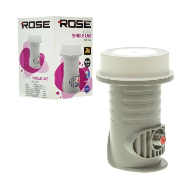 Rose RL-100 Full HD/4K/3D Destekli Tekli Lnb