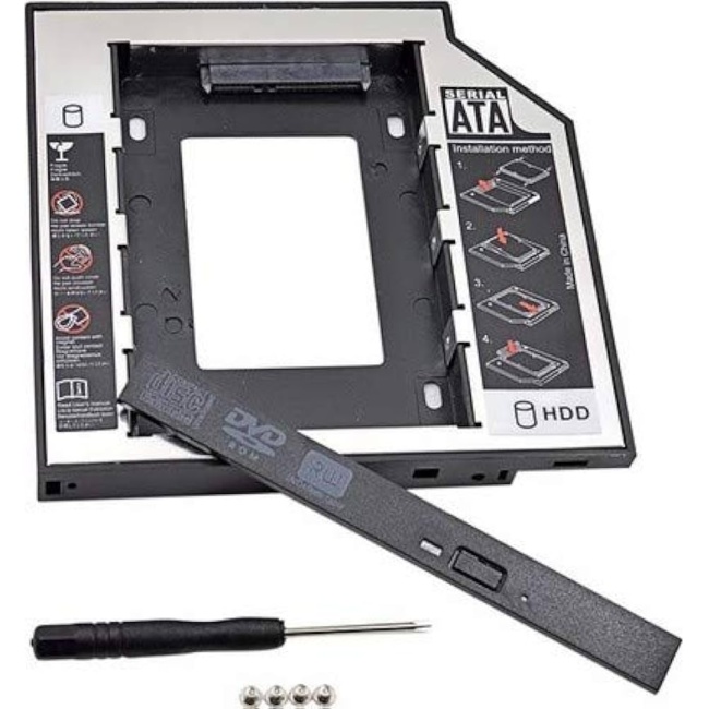 Caddy Sata 12.7mm Sata Hdd Harddisk Caddy Kızak Kutu Laptop Ssd Notebook İkinci Hdd Takma